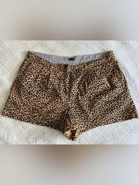J Crew Leopard Shorts 16